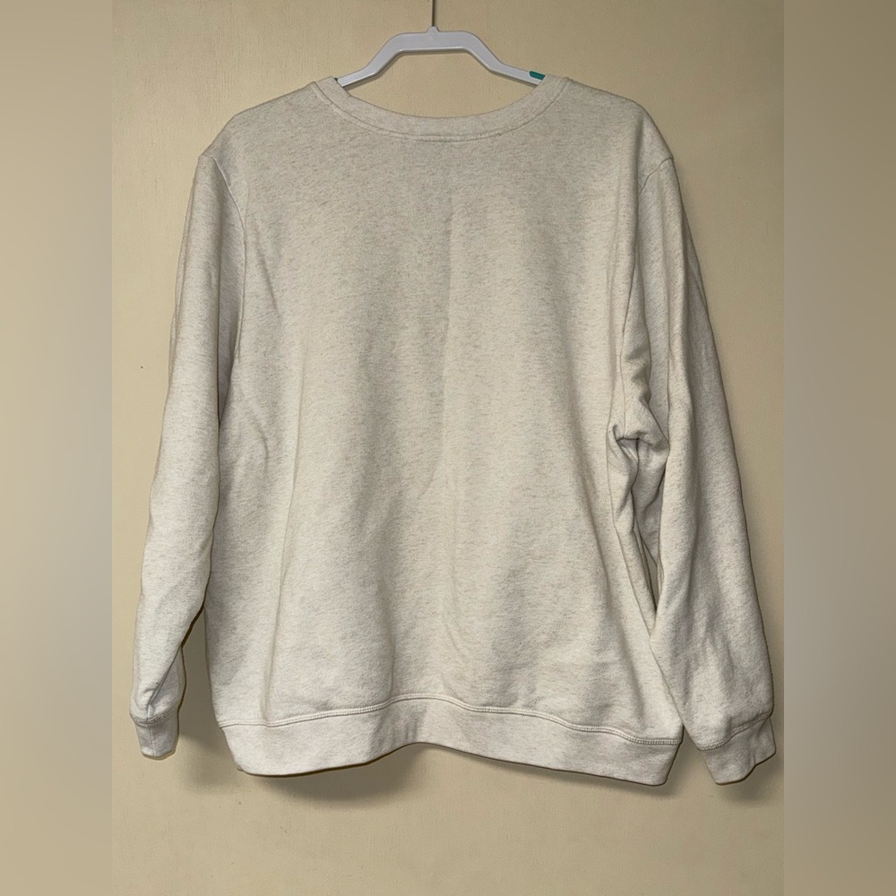 Karen Scott Heather Gray Crewneck Sweater - Picture 2 of 6